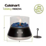 Cuisinart Outdoors® Petite Tabletop Fire Bowl