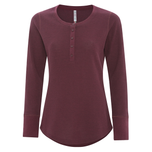 ATC™ ESACTIVE® Vintage Thermal Long Sleeve Ladies Henley